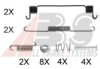 A.B.S. 0561Q Accessory Kit, brake shoes